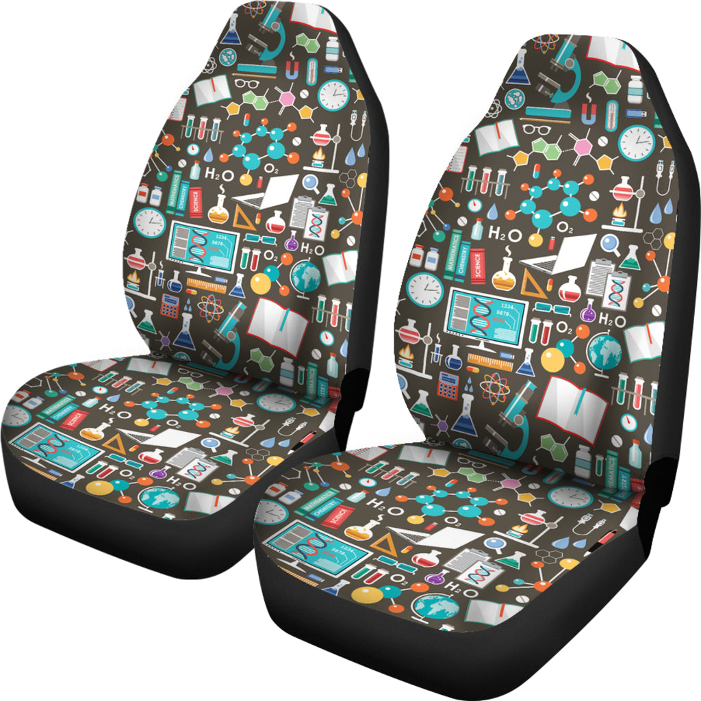 Science Pattern Car Seat Covers