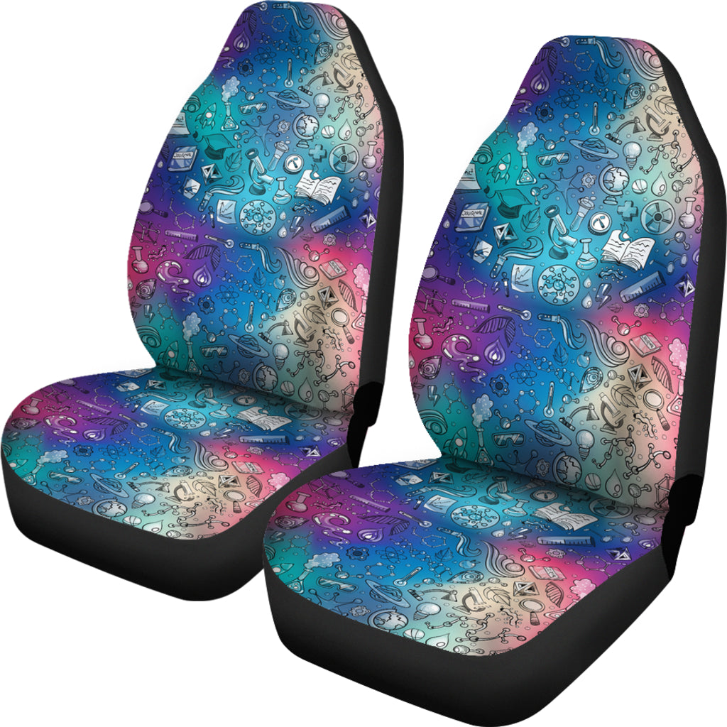 Rainbow Science Car Seat Covers