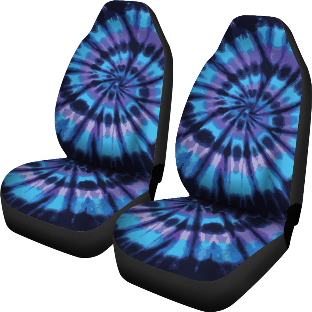 Blue Tie Dye Seat Covers