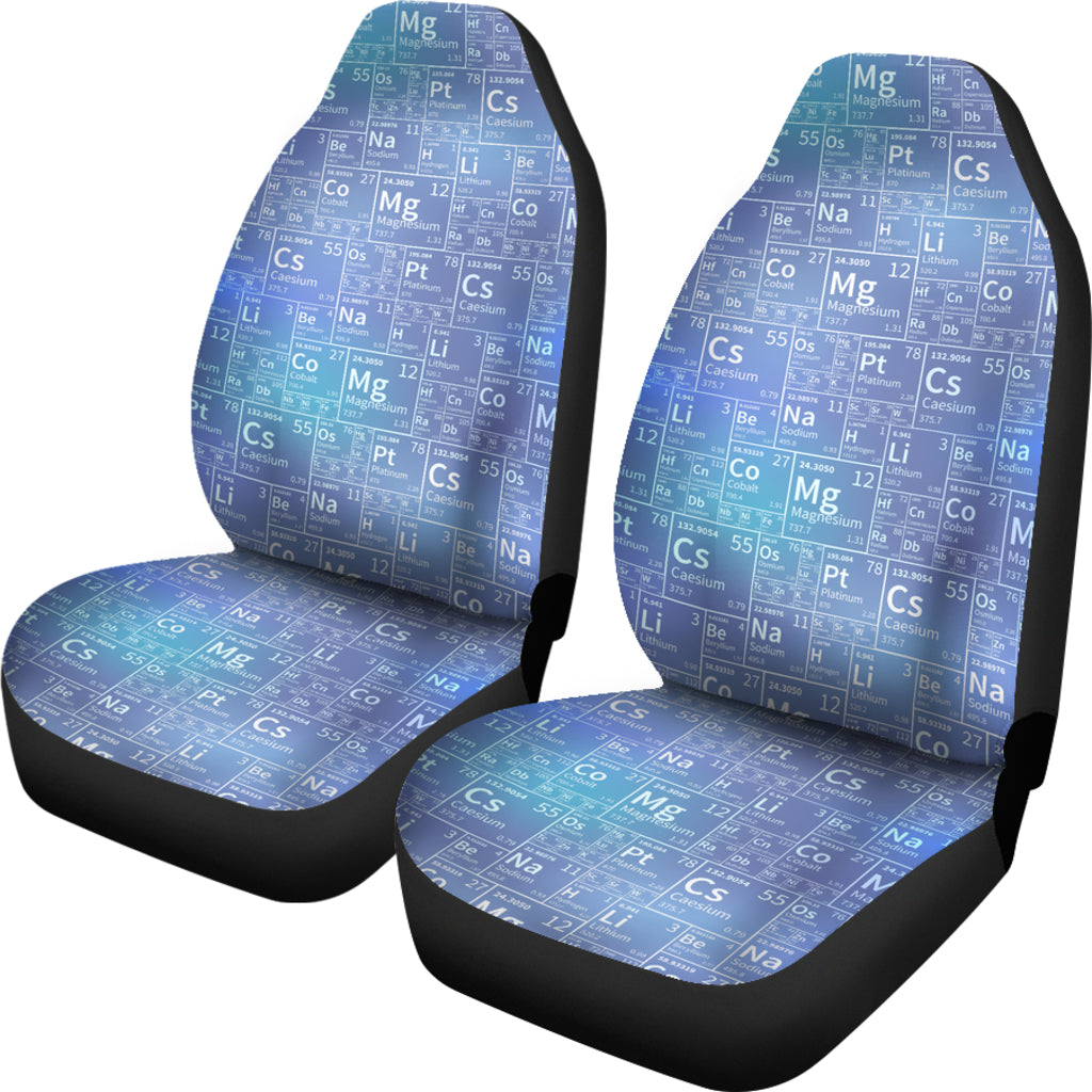 Periodic Table Tile Car Seat Covers