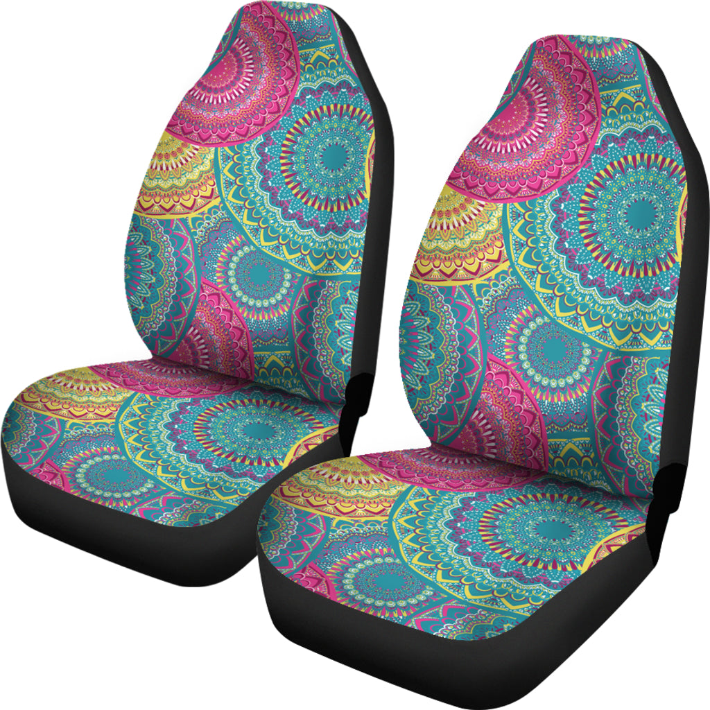 Bohemian Mandala Car Seat Covers