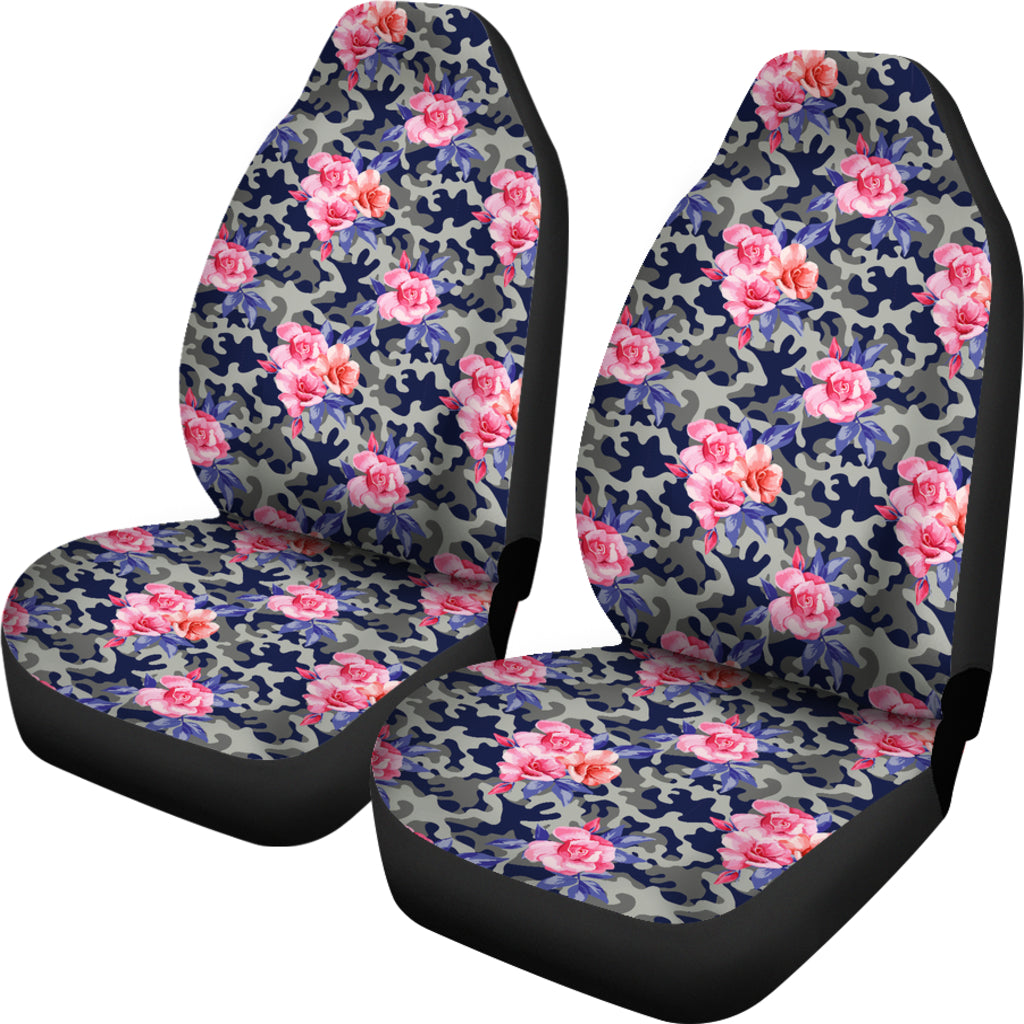 Floral Camouflage Car Seat Covers