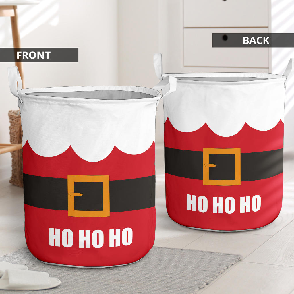 Santa Suit Laundry Basket