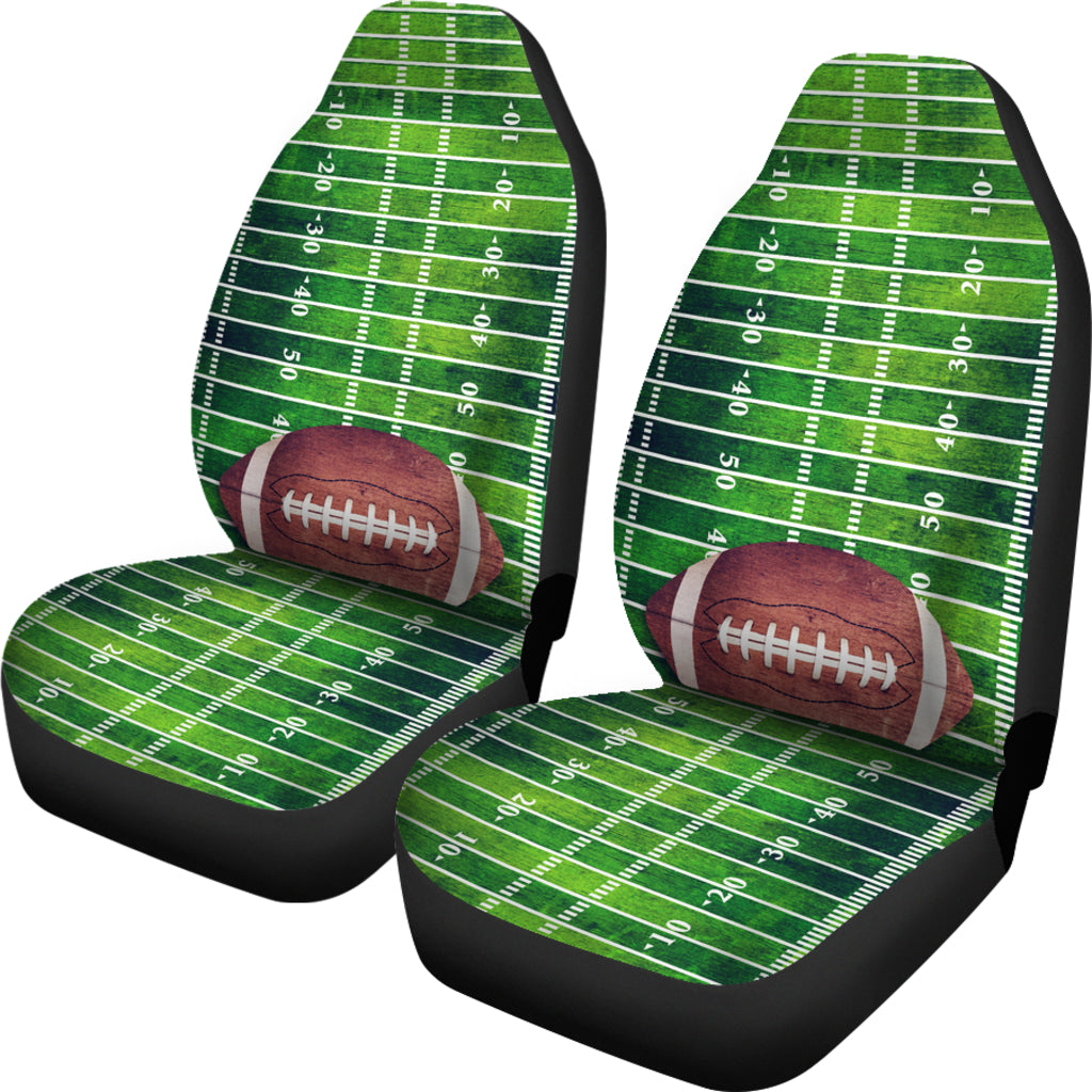 Football Field Car Seat Covers