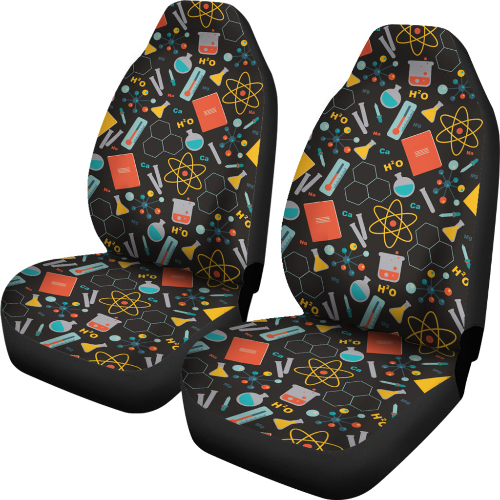 Scientist Pattern Car Seat Covers