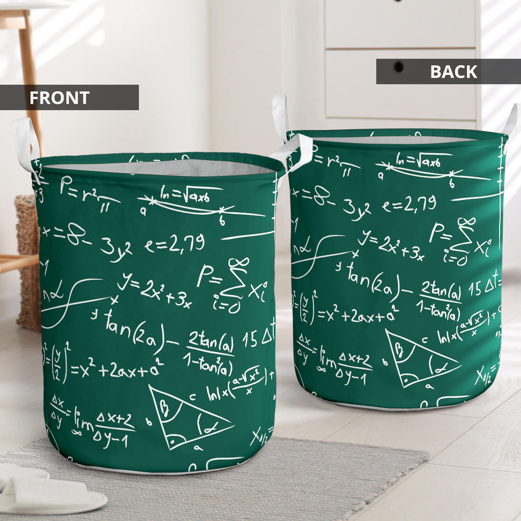 Math Formula Laundry Basket