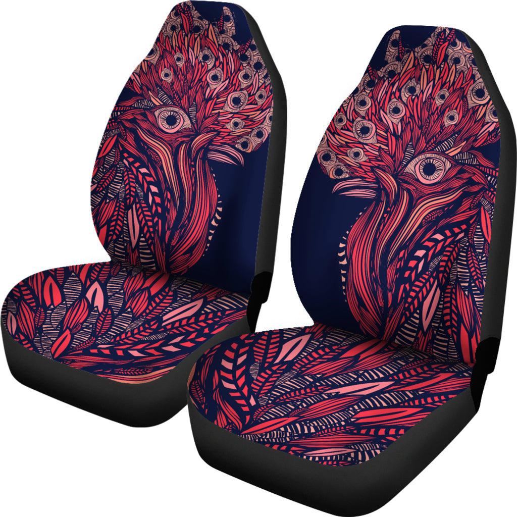 Artsy Rooster Car Seat Covers