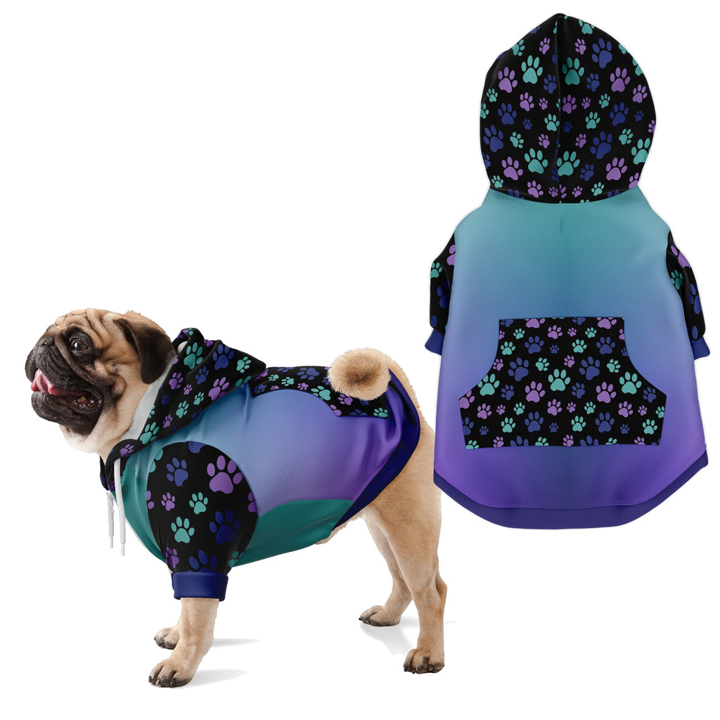 Ombre Paws Athletic Dog Zip Up