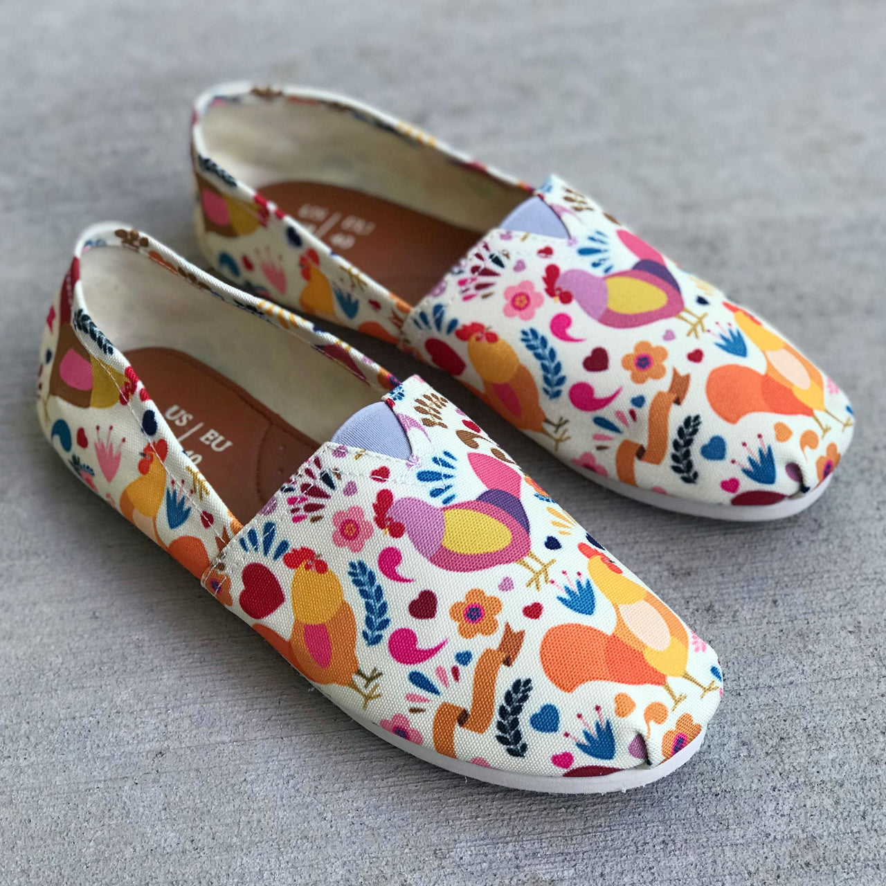 Adorable Chicken Casual Shoes